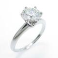 ティファニー クラシックソリティア リング 1．26ct