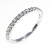 ティファニー ソレスト ハーフサークル リング