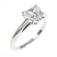 ティファニー ハート ダイヤモンドリング 0．71ct・I・IF・ハートシェイプ