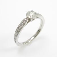 ティファニー ハーモニー リング 0．29ct・I・VVS2・3EXT