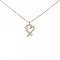 ティファニー ラビングハート ネックレス