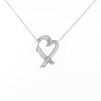 ティファニー ラビングハート ミディアム ネックレス