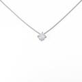プラチナダイヤモンドネックレス 0．345ct・H・SI2・F