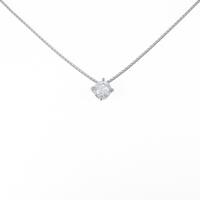 プラチナダイヤモンドネックレス 0．345ct・H・SI2・F