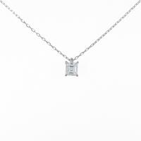 プラチナダイヤモンドネックレス 0．517ct・F・VS1・ファンシーカット