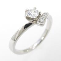 プラチナダイヤモンドリング 0．255ct・E・VVS1