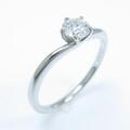 プラチナダイヤモンドリング 0．303ct・E・VS2・3EXT