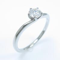 プラチナダイヤモンドリング 0．303ct・E・VS2・3EXT