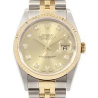 ロレックス 16233G デイトジャスト SSxYG 自動巻