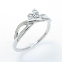 組曲 ハート ダイヤモンドリング