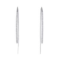 【リメイク】K18WG ダイヤモンドピアス