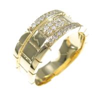 【リメイク】K18YG ダイヤモンドリング