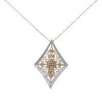 K18PG／K18WG ダイヤモンドネックレス