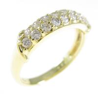 K18YG ダイヤモンドリング