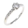 サマンサティアラ ダイヤモンドリング 0．218ct・F・SI2・VG