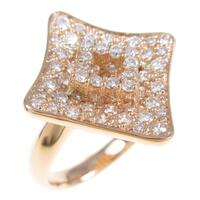 K18PG ダイヤモンドリング