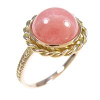 K18YG／K18PG ロ?ドクロサイトリング