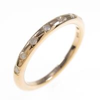 アガット ダイヤモンドリング