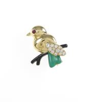 カルティエ プッサン ブローチ