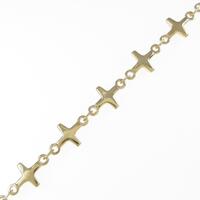 K18YG クロス ブレスレット