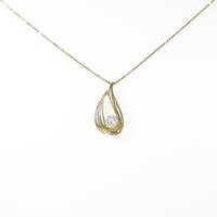 K18YG ダイヤモンドネックレス