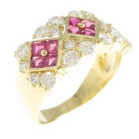 K18YG ルビーリング