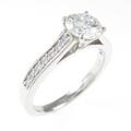 【リメイク】プラチナダイヤモンドリング 0．763ct・J・VVS2・GOOD