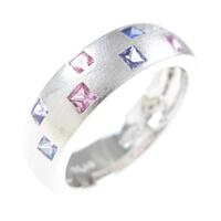 750WG サファイヤリング