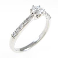 プラチナダイヤモンドリング 0．250ct・E・VS1・EXT H＆C