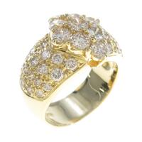 K18YG ダイヤモンドリング