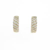 750YG ダイヤモンドピアス