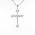 PT クロス ダイヤモンドネックレス