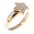 K18PG スター ダイヤモンドリング