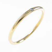 K18YG ダイヤモンドリング