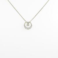 K18YG ダイヤモンドネックレス