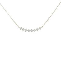 K18YG ダイヤモンドネックレス