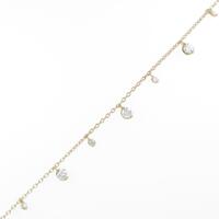 【リメイク】K18YG ダイヤモンドブレスレット