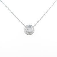 カルティエ ダムール ネックレス 0．18ct・F・VVS2・EXT
