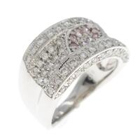 PT ピンクダイヤモンドリング