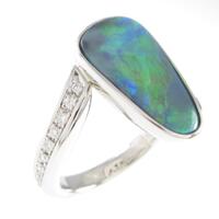 PT ブラックオパールリング