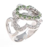 ポンテヴェキオ ハート ダイヤモンドリング