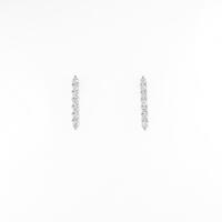 【リメイク】K18WG ダイヤモンドピアス