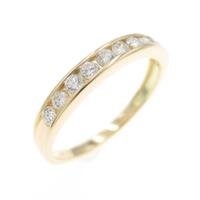 【リメイク】K18YG ダイヤモンドリング