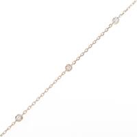 アガット ダイヤモンドブレスレット