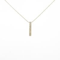 K18YG ダイヤモンドネックレス