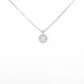 【新品】プラチナダイヤモンドネックレス 0．324ct・E・SI1・VG