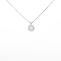 【新品】プラチナダイヤモンドネックレス 0．324ct・E・SI1・VG