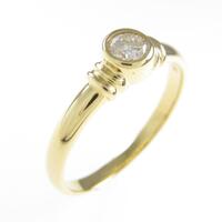 K18YG ダイヤモンドリング