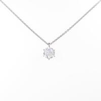 【リメイク】プラチナダイヤモンドネックレス 0．509ct・F・VS2・EXT H＆C