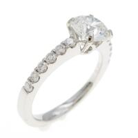 【リメイク】プラチナダイヤモンドリング 1．001ct・G・I1・VG